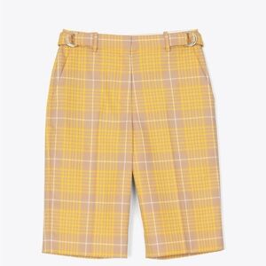NWT 3.1 Phillip Lim Sunflower Plaid Shorts Size 2
